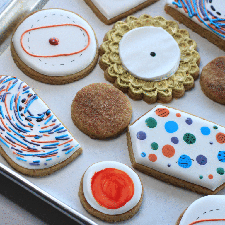 International Dot Day Custom Cookies, multi colored dots