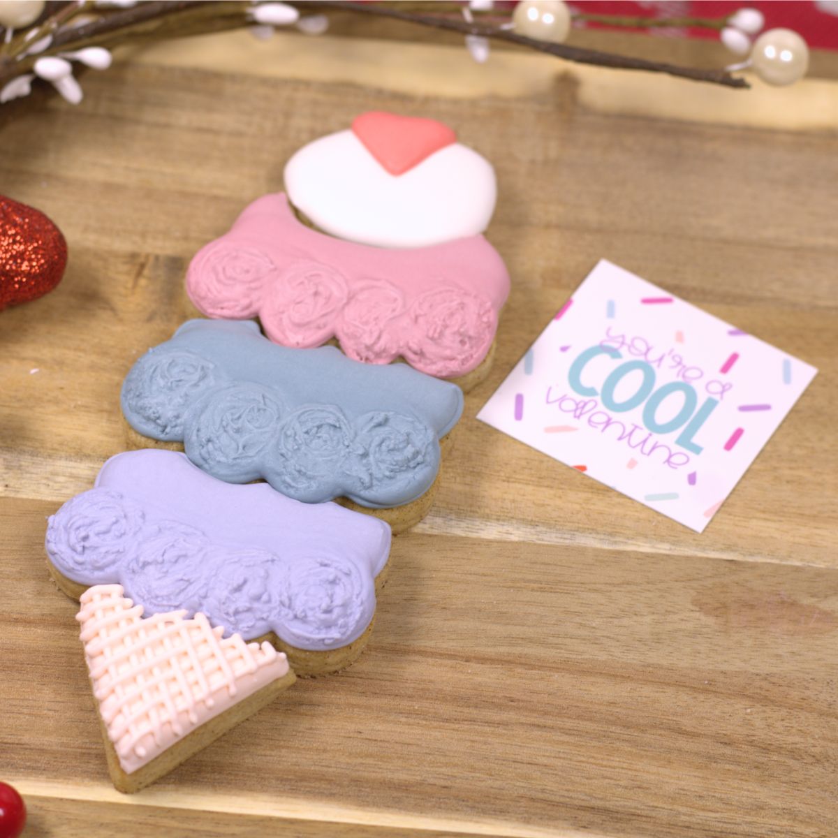Ice Cream Sugar Cookies Tutorial